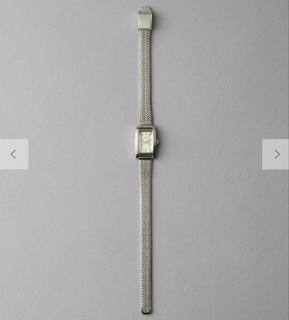 ete レクタングルフェイス メッシュベルト ウォッチ