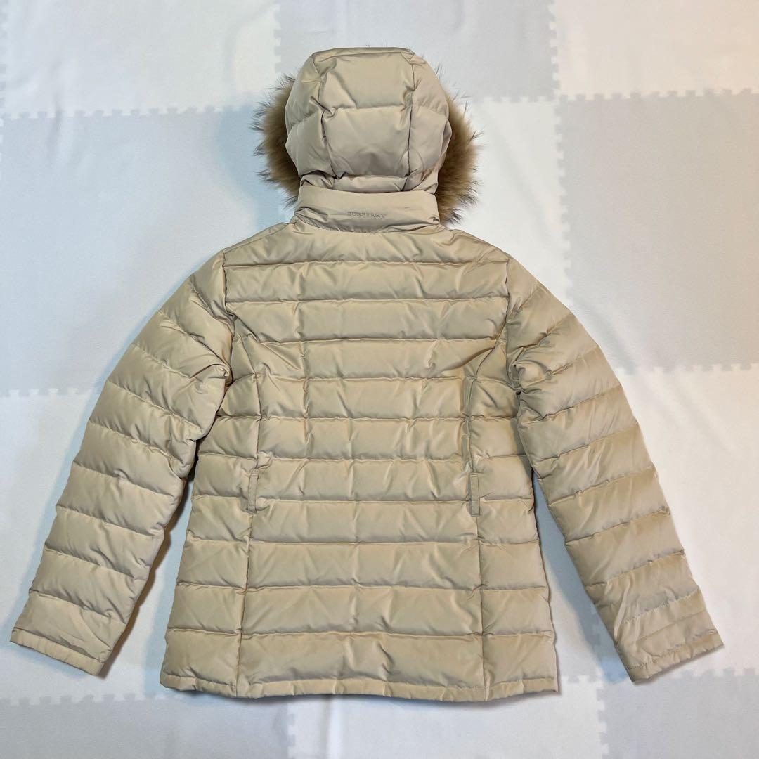 バーバリー ロンドン ダウンジャケット ベージュ 42(Lサイズ) ノバチェック