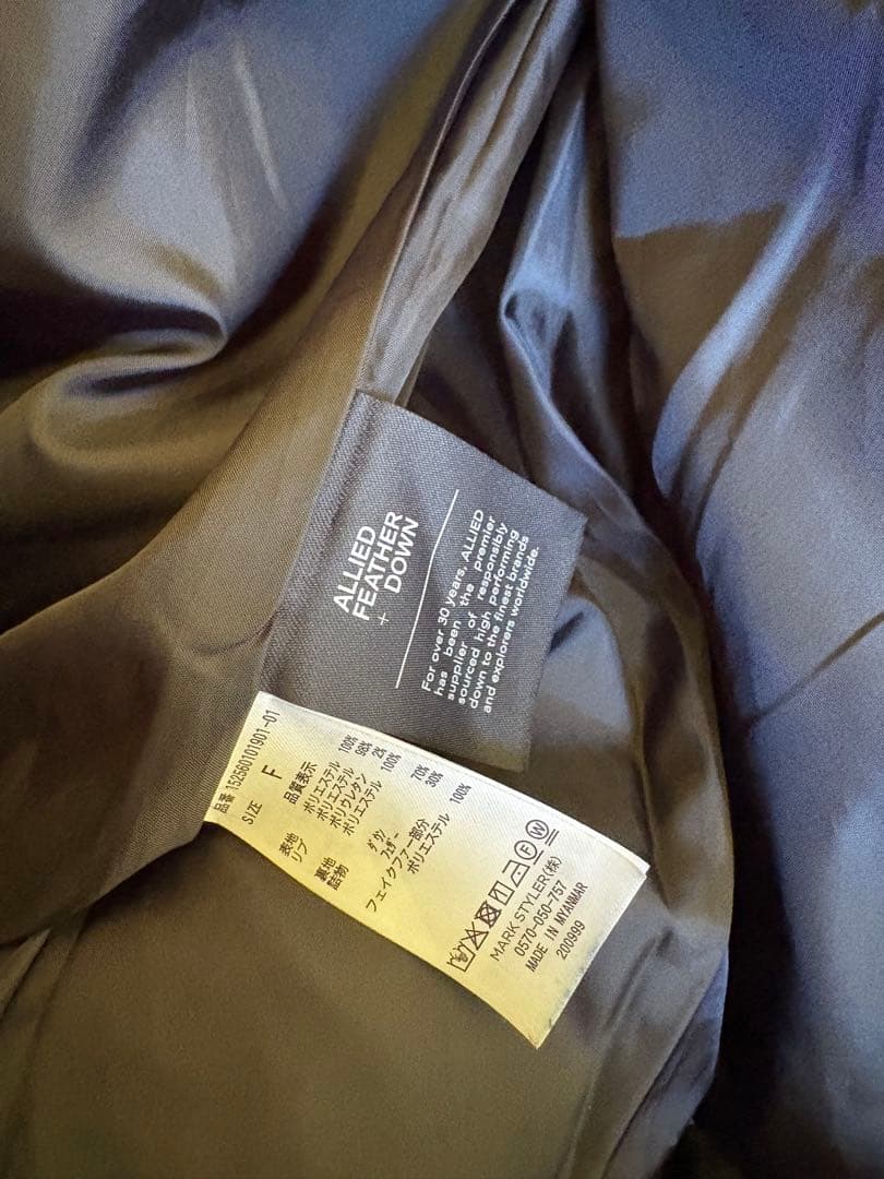 ショートダウンジャケット