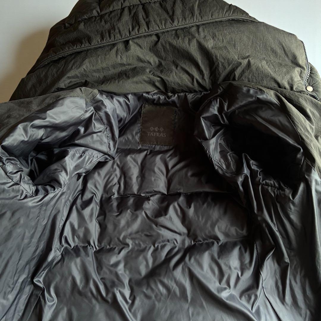 TATRAS ポリテアマ LTA20A4694 02 ダウンコート 紺 ネイビー