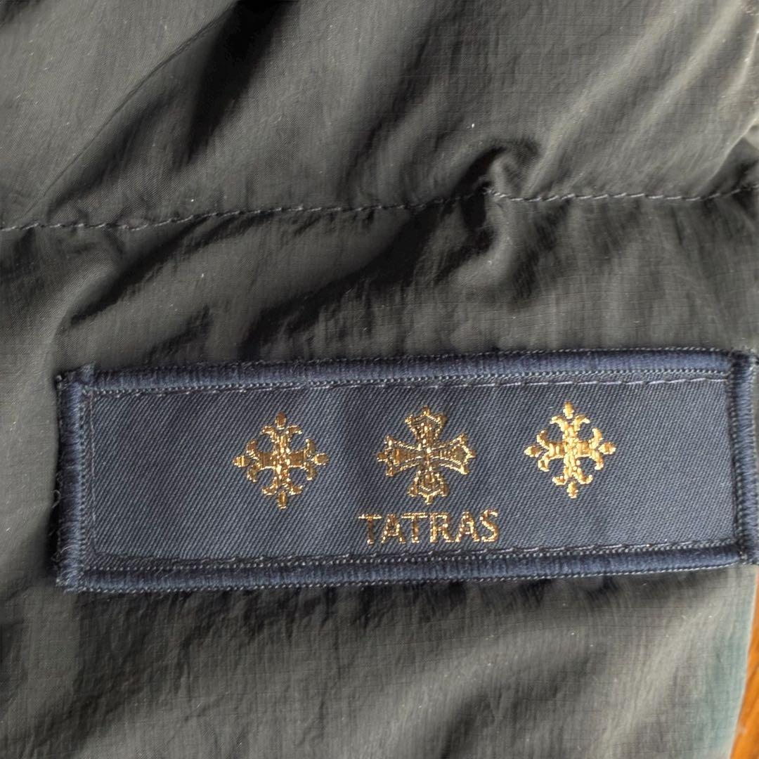 TATRAS ポリテアマ LTA20A4694 02 ダウンコート 紺 ネイビー