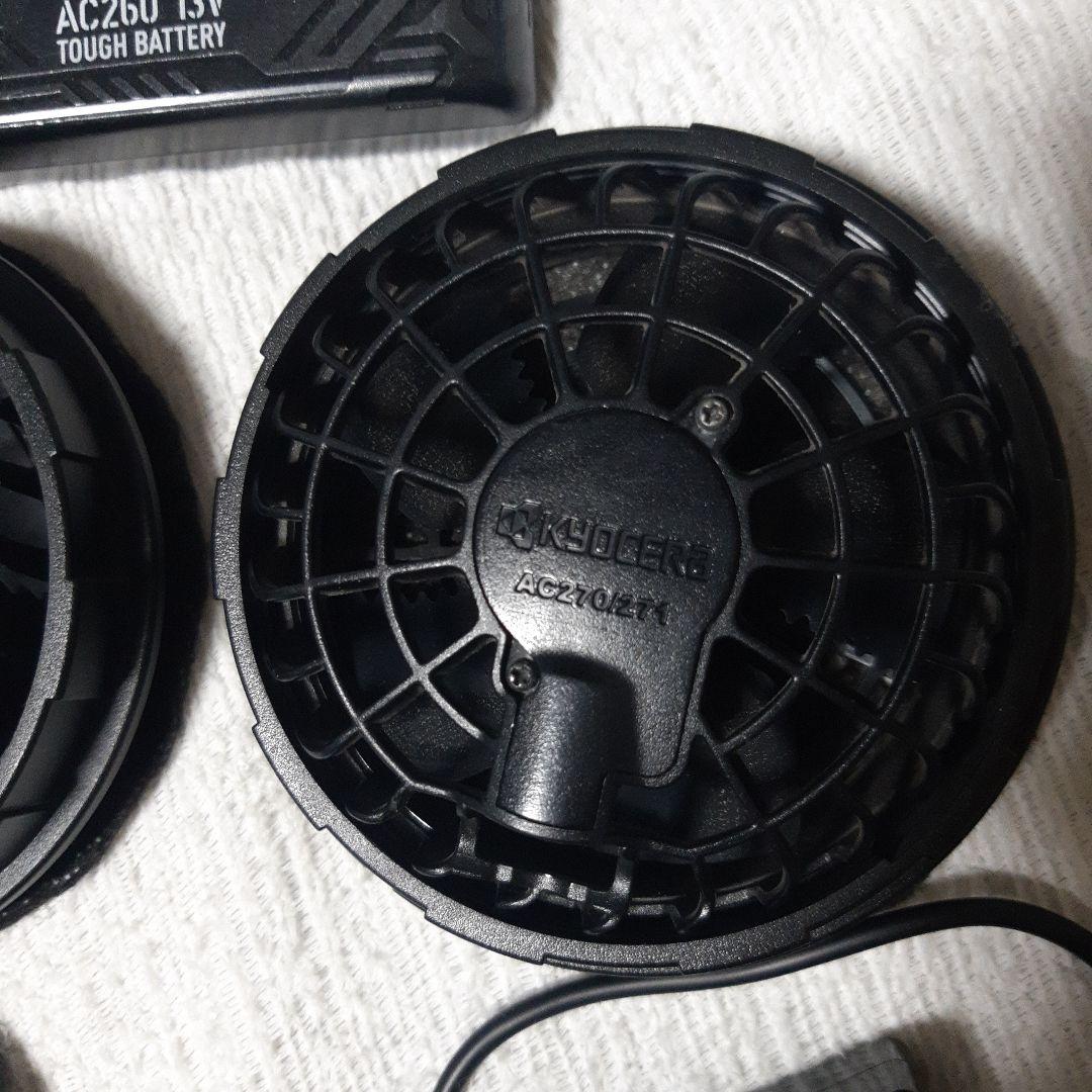 BURTLE/バートル　空調服ファン　バッテリー13Vセット