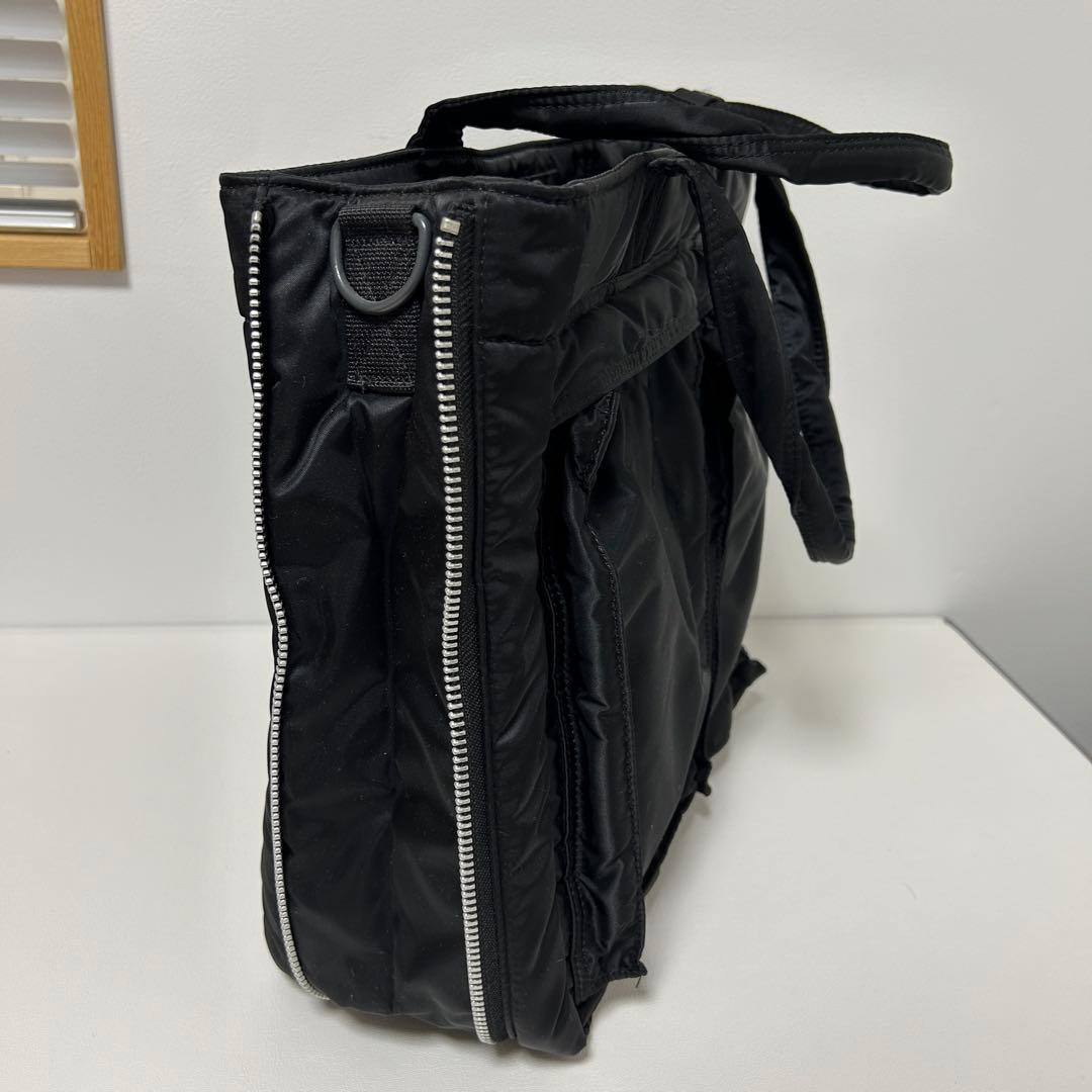 【美品】PORTER 吉田カバン ポーター タンカー トートバッグ ブラック