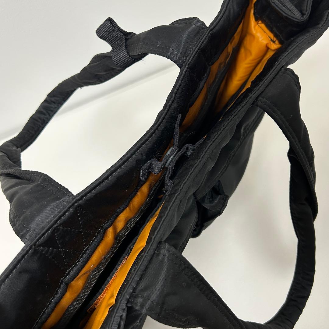 【美品】PORTER 吉田カバン ポーター タンカー トートバッグ ブラック