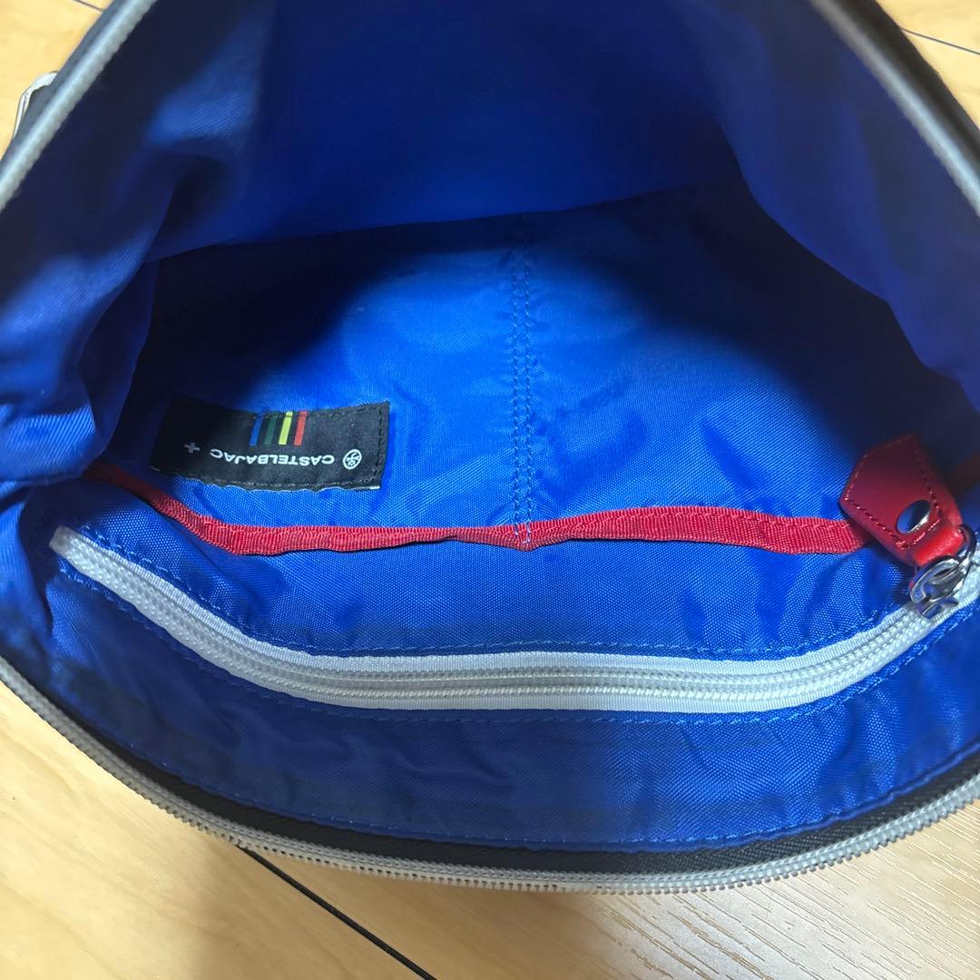 CASTELBAJAC ショルダーバッグ 黒/赤