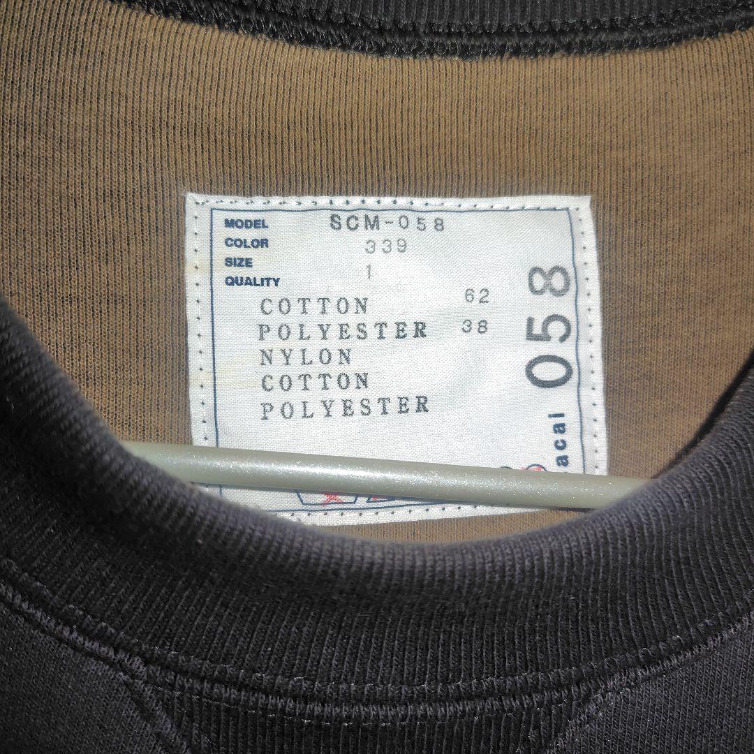 sacai SCM-058 サイズ1(S〜M)