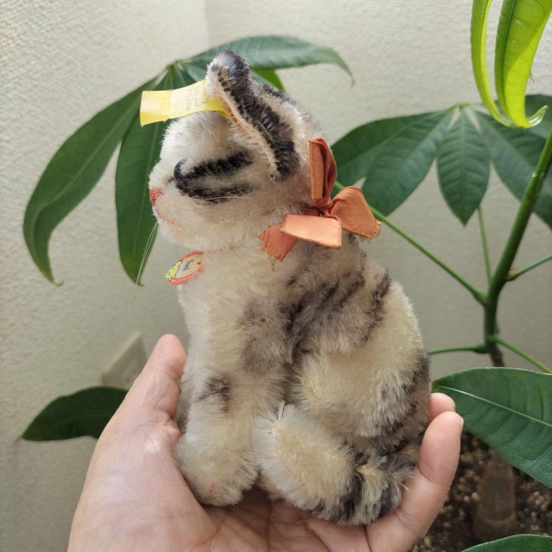 ビンテージ　シュタイフ　Susi キャット　猫