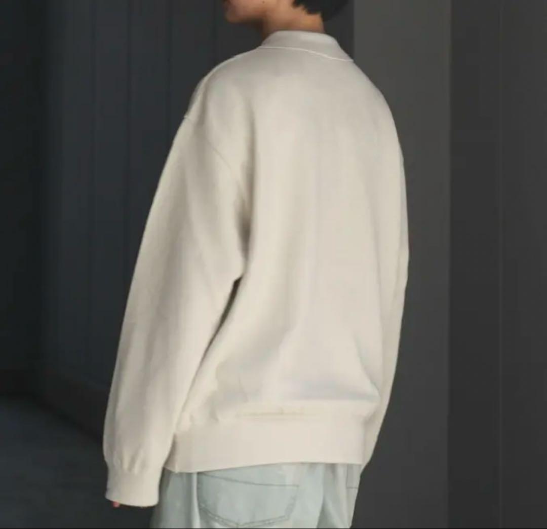 トップス crepuscule Moss Stitch Skipper