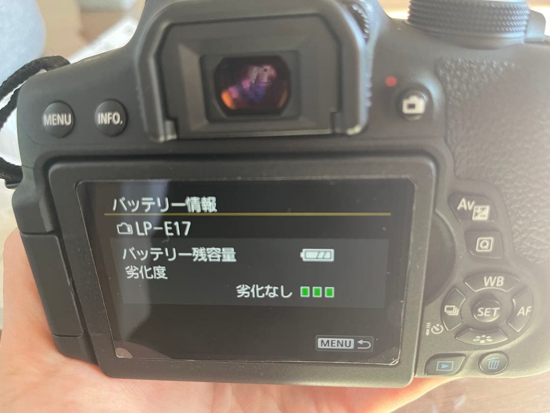 Canon 1眼レフ　kissx8i