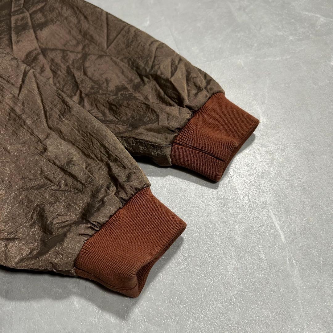 90s OLD 太畝 コーデュロイ ボンバージャケット 切替 USA古着 短丈