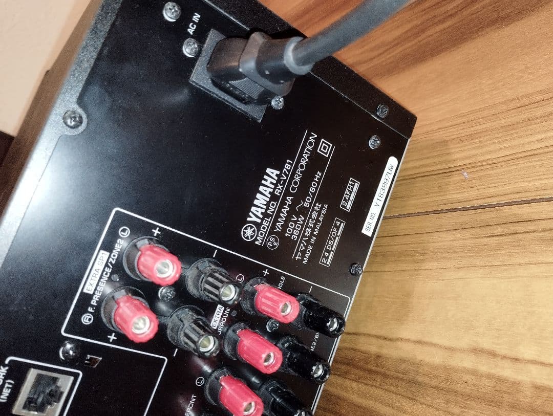 YAMAHA AVレシーバー RX-V781 AVアンプ ヤマハ
