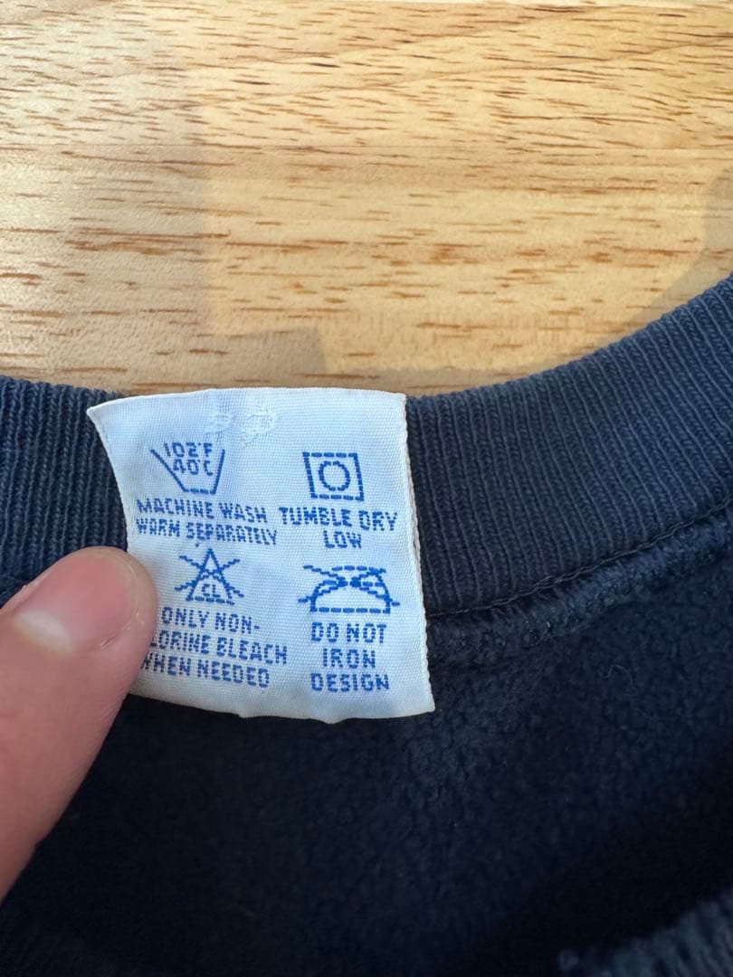 リ*カ様 刺繍タグChampion ミシガンreverse weave L90s