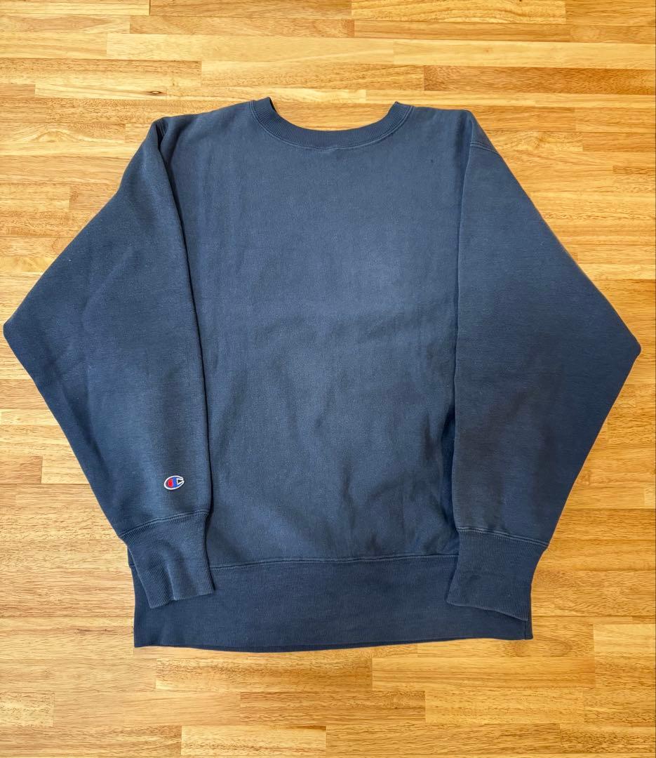 リ*カ様 刺繍タグChampion ミシガンreverse weave L90s