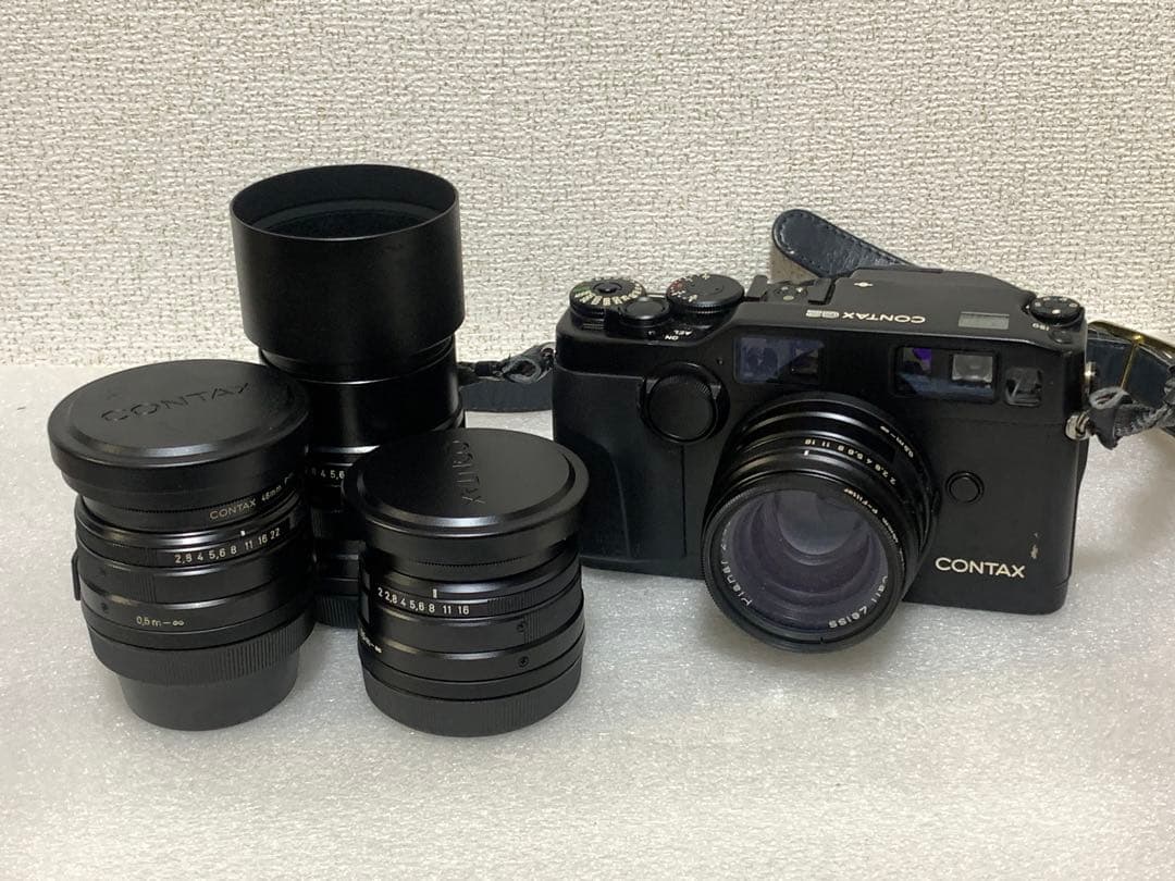 CONTAX G2 Planar 2/45 他3レンズ