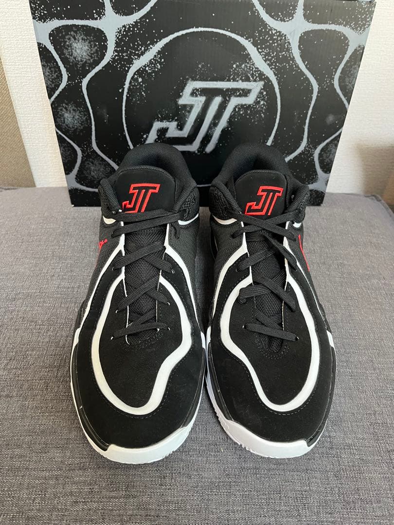 【最終値下げ】テイタム4 Jordan バスケットボールシューズ ブラックレッド