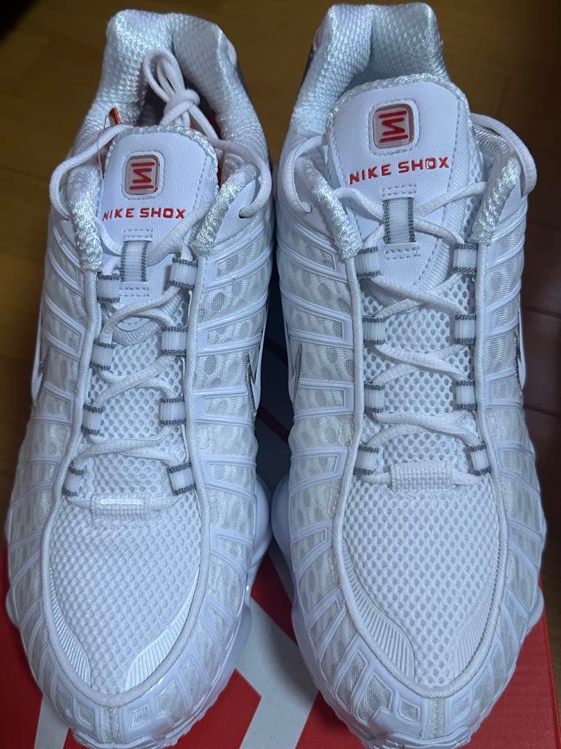新品 NIKE SHOX TL ナイキ ショックス 27.5cm ホワイト