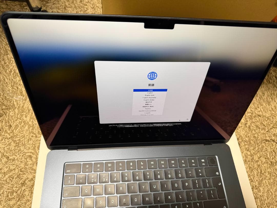 MacBook Air 15 M3 24GB 1TB（本体のみ）
