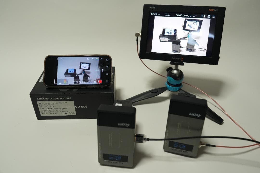 Vaxis ATOM 500 SDI ワイヤレスビデオ送信機