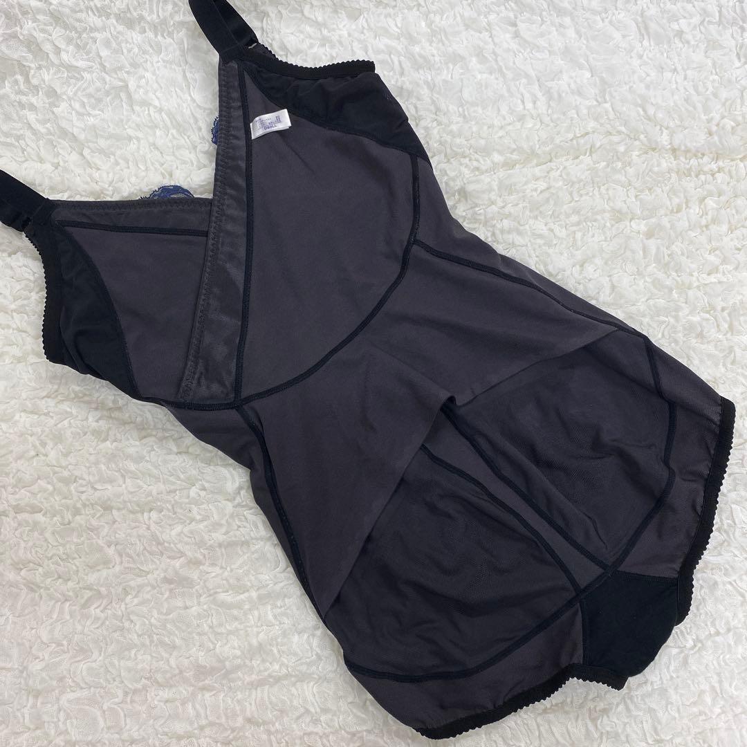 マルコ 補正下着 ボディスーツ D80 LL カーヴィシャス カレスブラック