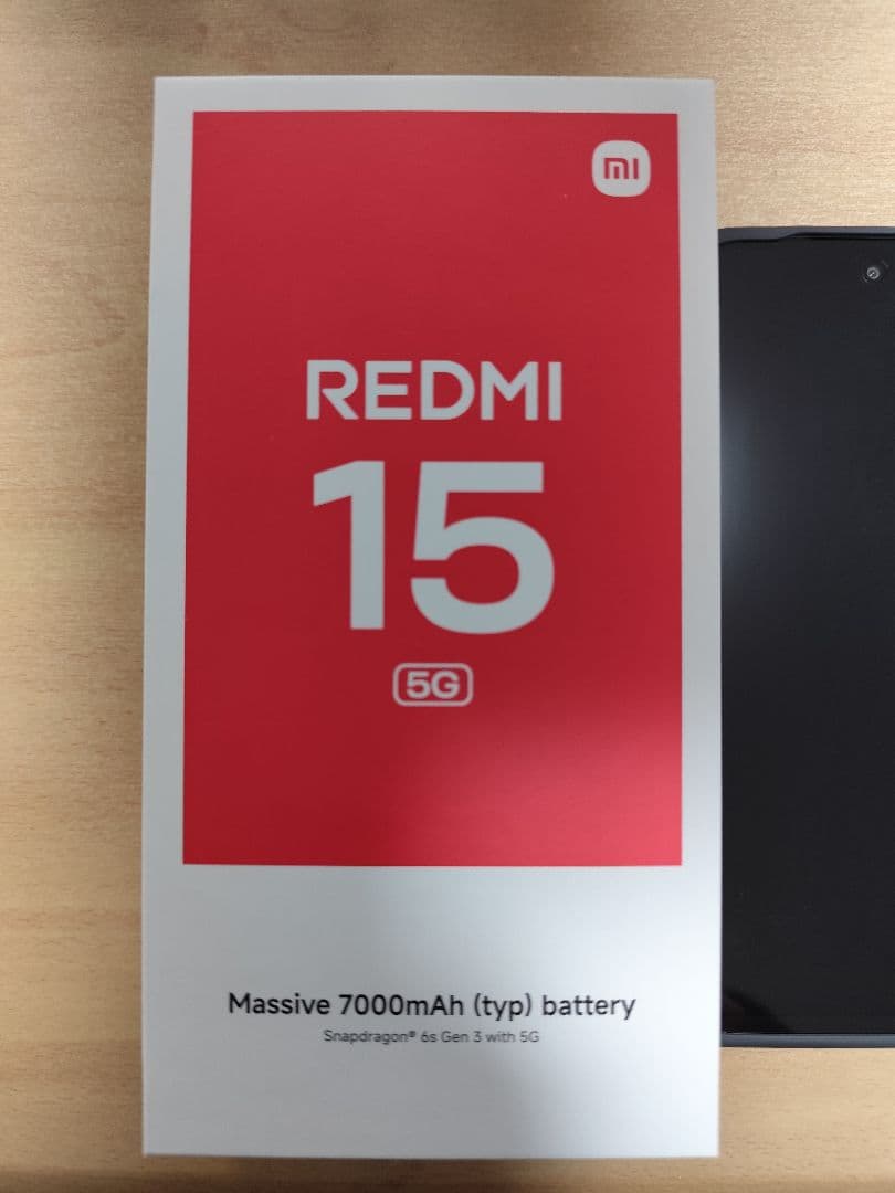 Redmi15 simフリー 256GB