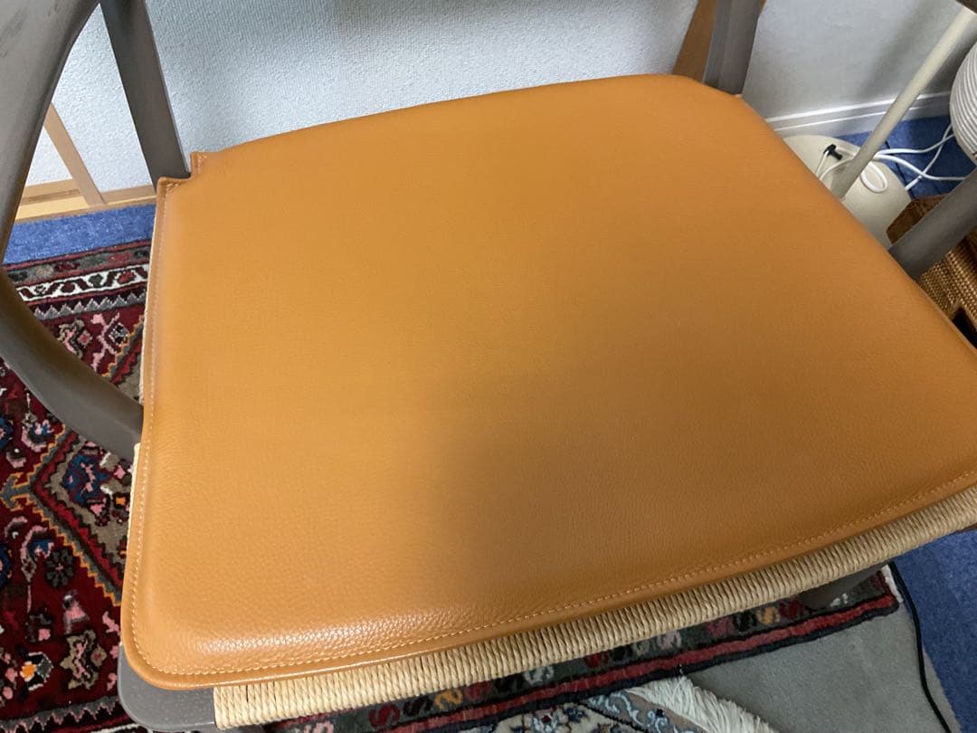 ウェグナー　CH22 限定品　slate色　レザークッション付き