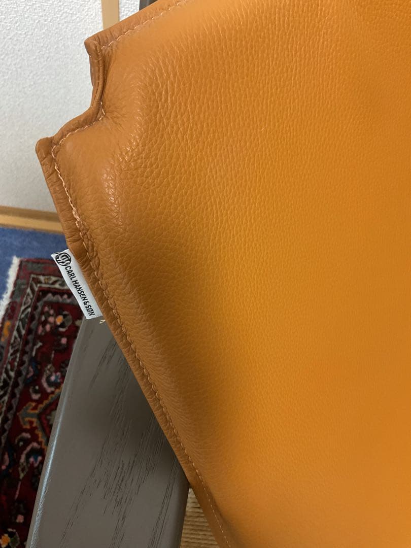 ウェグナー　CH22 限定品　slate色　レザークッション付き