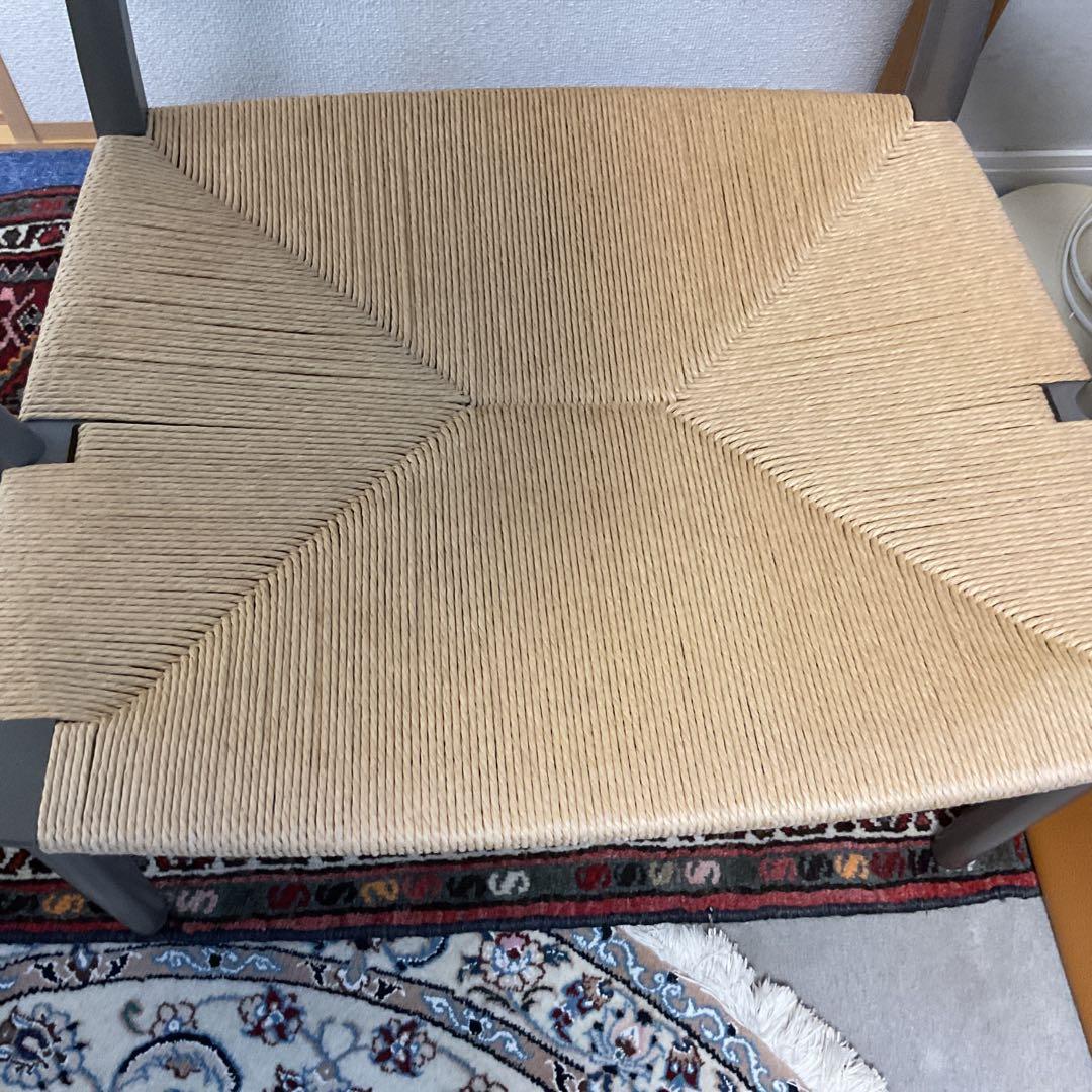 ウェグナー　CH22 限定品　slate色　レザークッション付き