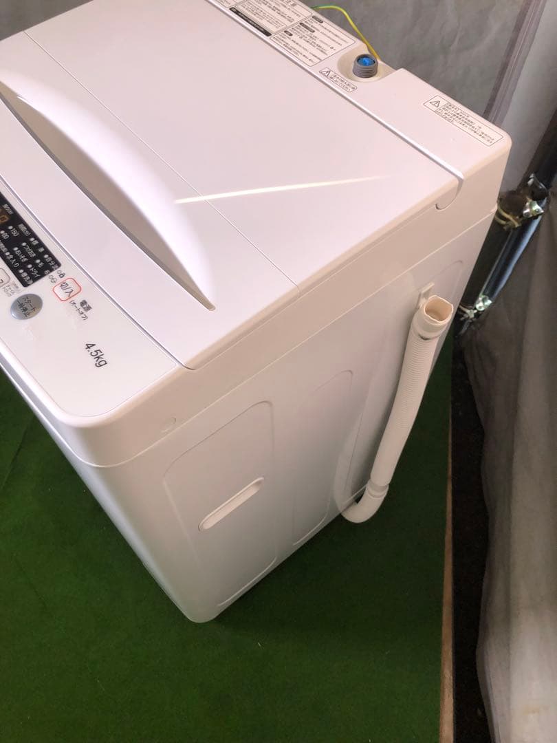洗濯機 4.5kg 24年製 美品 一人暮らし ハイセンス