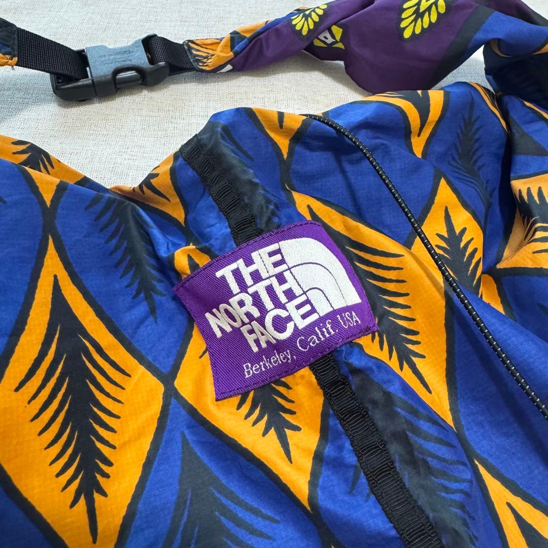 THENORTHFACEパープルレーベル　ウエストバッグ　ノースフェイス　民族柄
