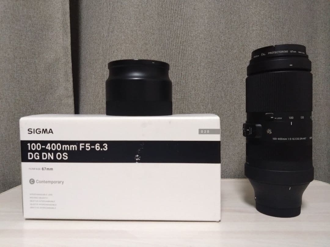 再出品SIGMA 100-400mm F5-6.3 DG DN OS　Eマウント