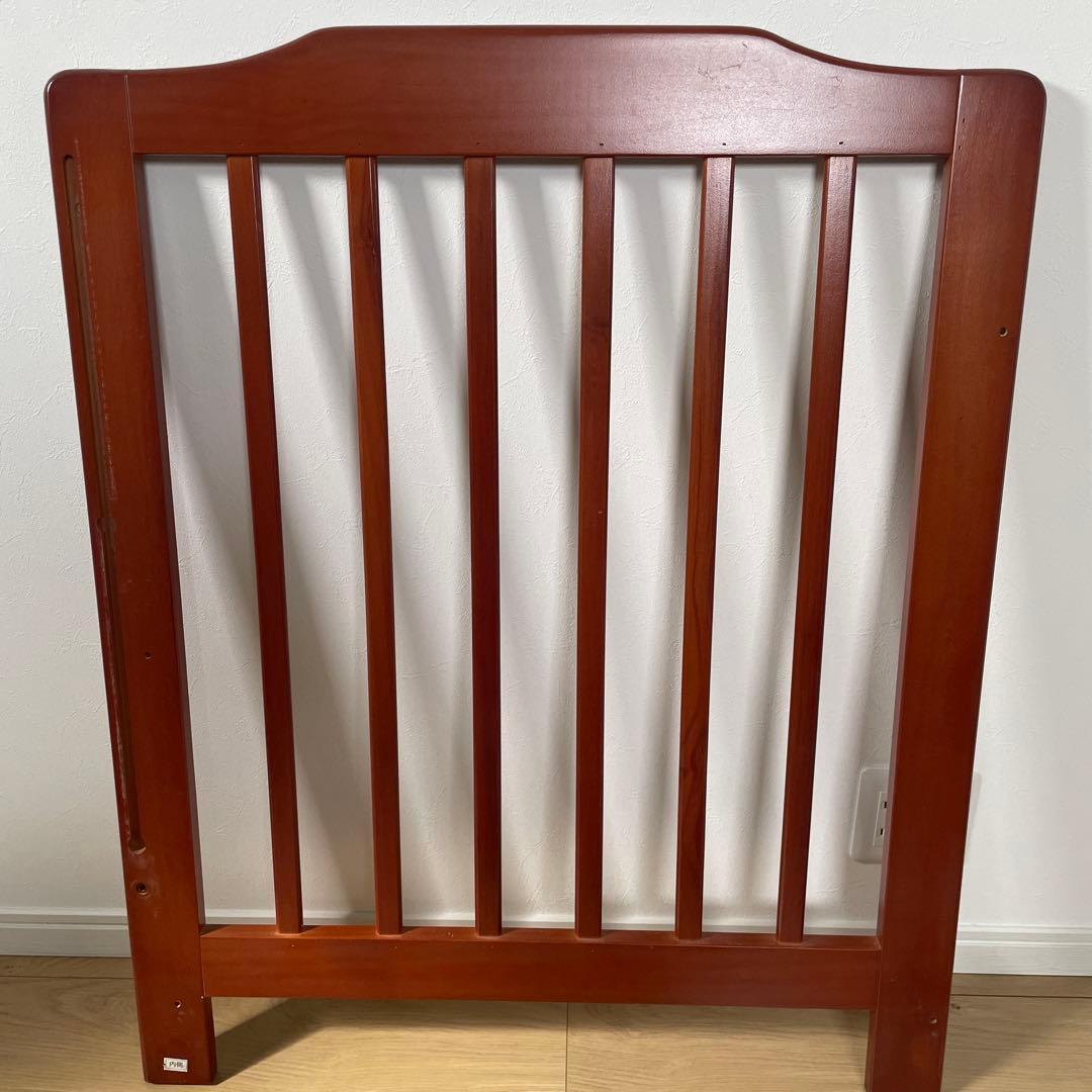 (美品)カトージ　ベビーベッド　タチベット　ハイタイプ