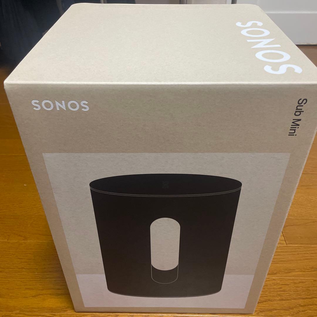 SONOS Sub Mini ブラック サブウーファー