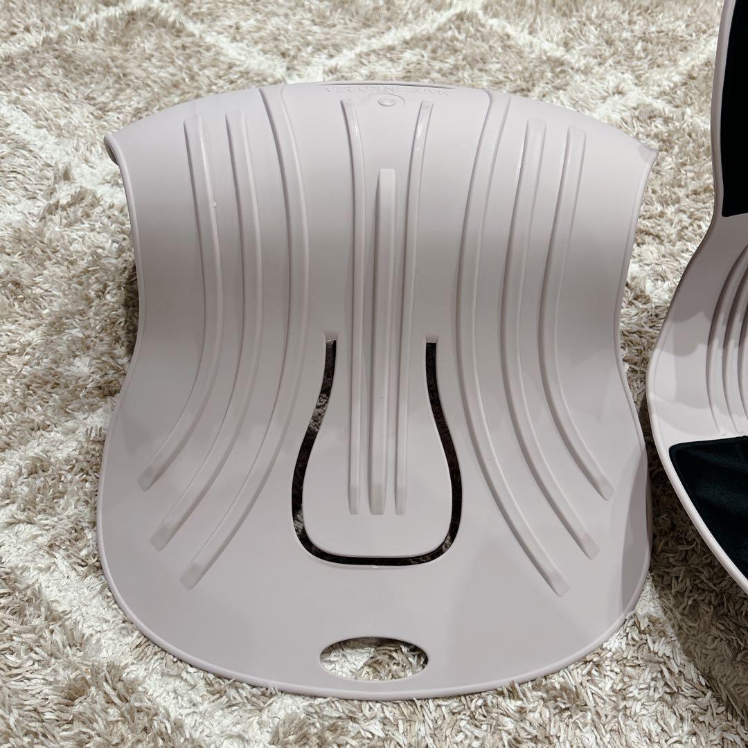 美品✨ピン・セスジ 骨盤サポート姿勢改善 セット ピンセスジ ブラック レッド