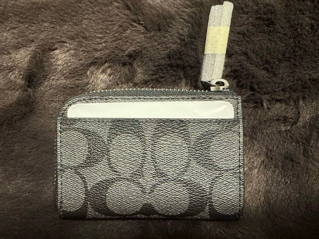 【新品未使用】COACH ケース/カードケース 小銭入れ　ブラック