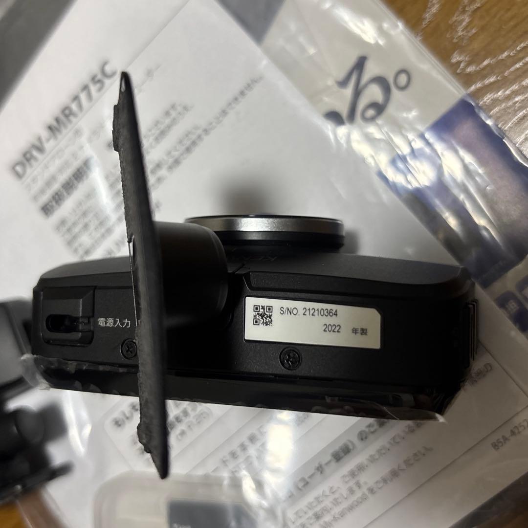 KENWOOD DRV-MR775C ドライブレコーダー　付属品一式有り