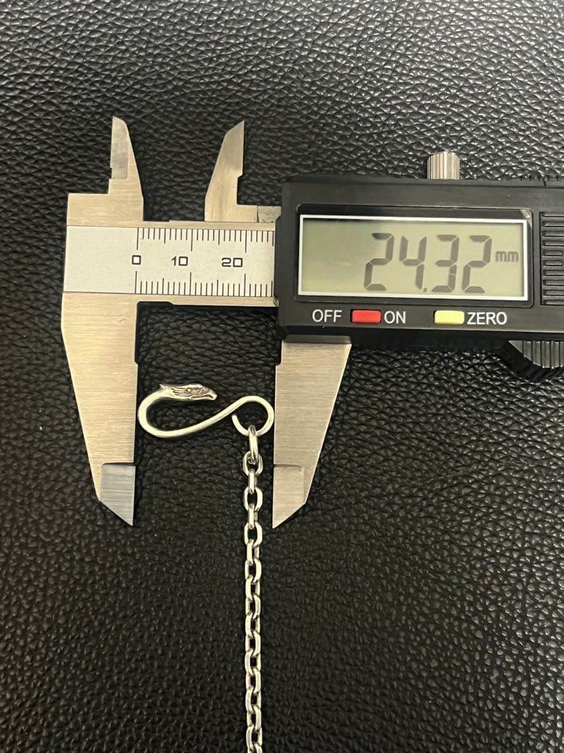 goro's ゴローズ　細角チェーン　約47cm