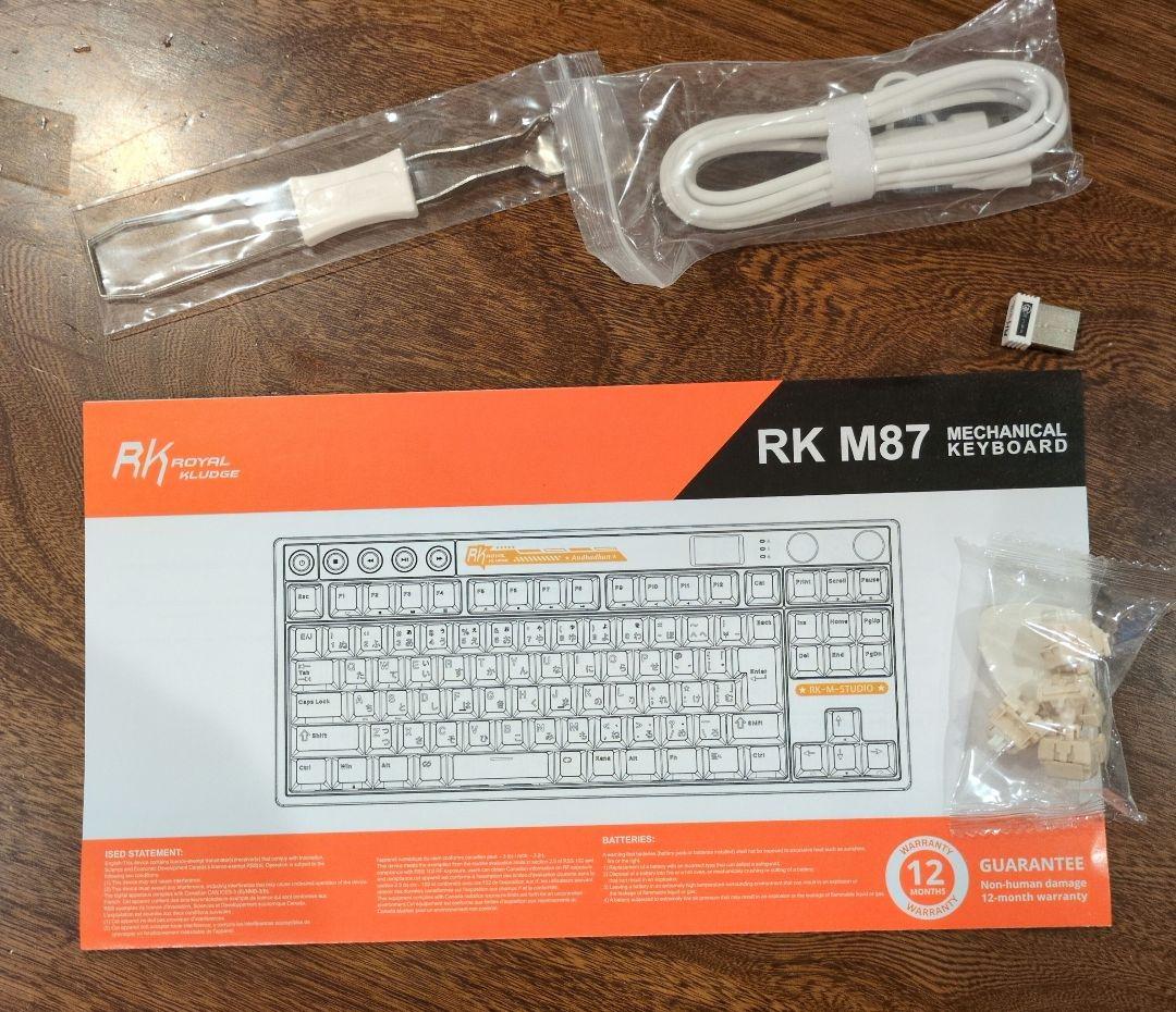 RK  KLUDGE M87 メカニカルキーボード 日本語配列