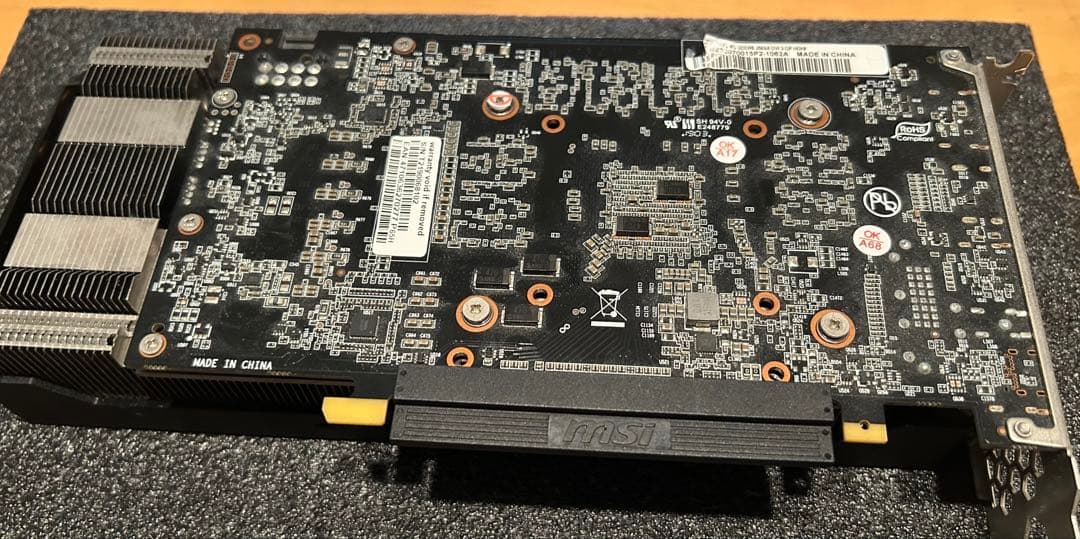 palit GeForce RTX 2070 OC 動作確認済み