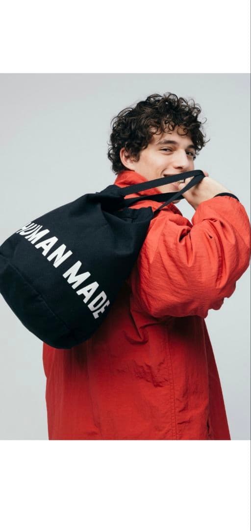 HUMAN MADE ブラック トートバッグ