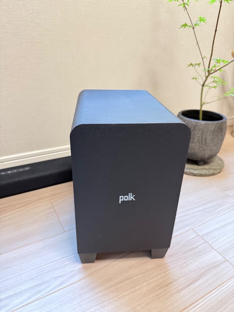 Polk サウンドバー ワイヤレスサブウーファー付き ブラック SIGNA/S4