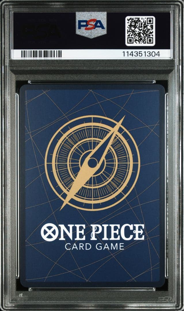 最安値　ワンピースカード ルフィ　コミパラ　PSA10 神速の拳　ギア4