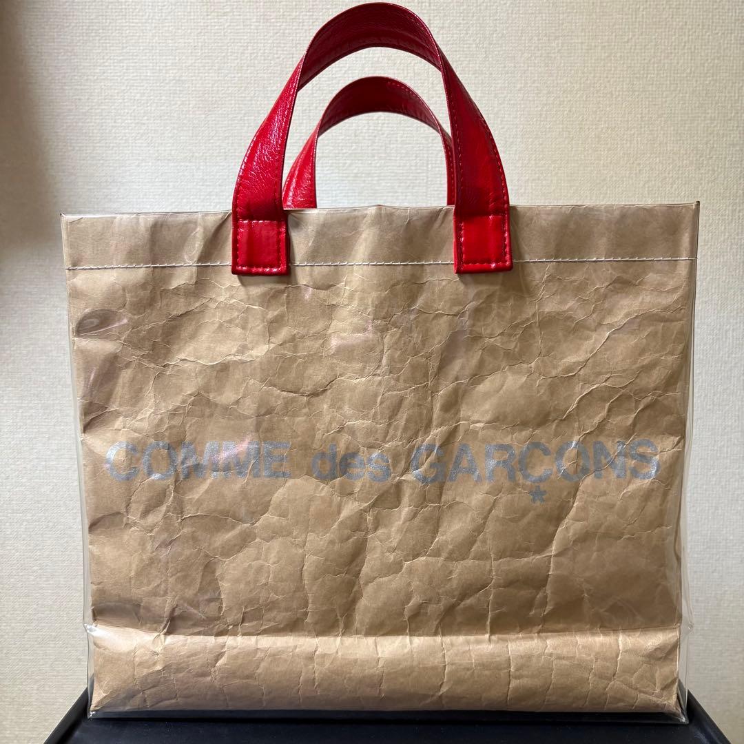 COMME des GARÇONS GIRL限定 PVC バック　レッド