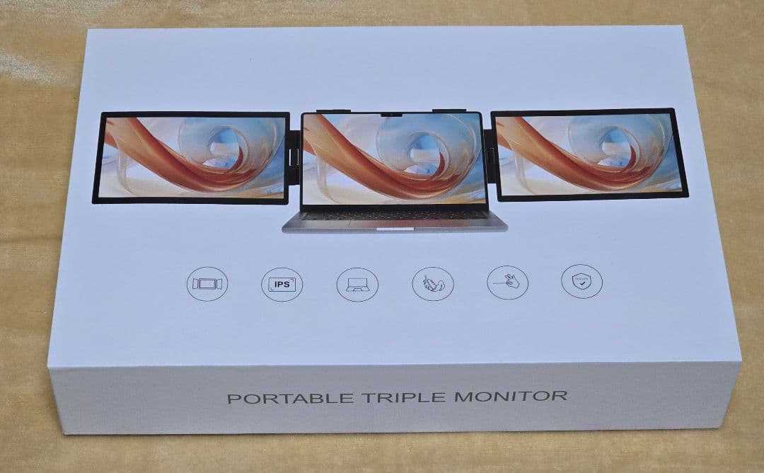 トリプルモニター 14インチ タイプC接続 FHD デュアルモニター 新品未使用