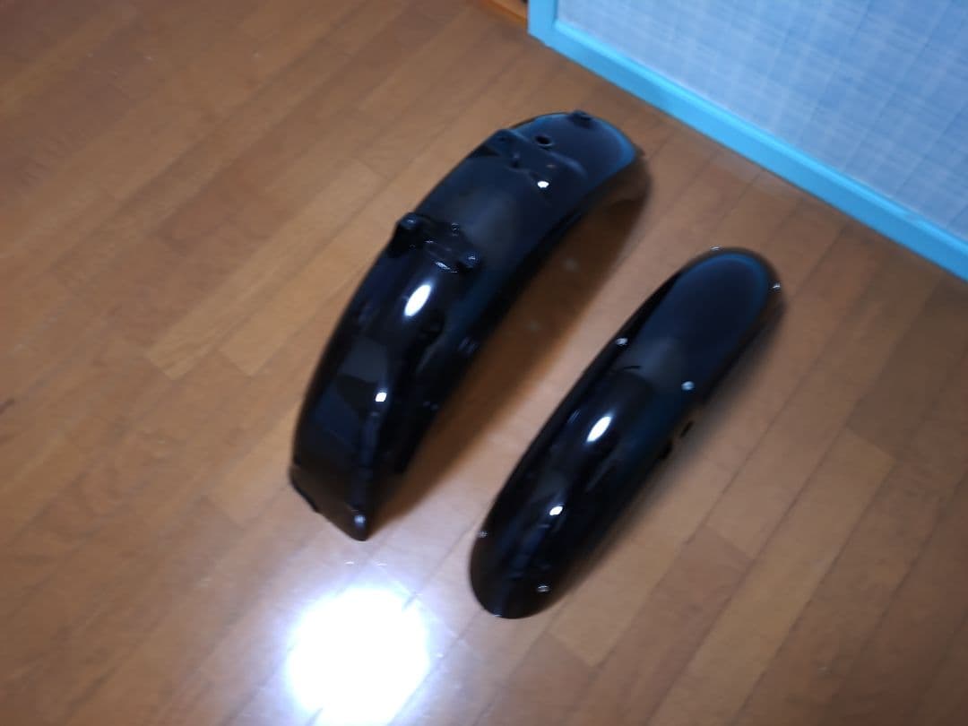 カワサキ　メグロ用フロント・リアフェンダーセット