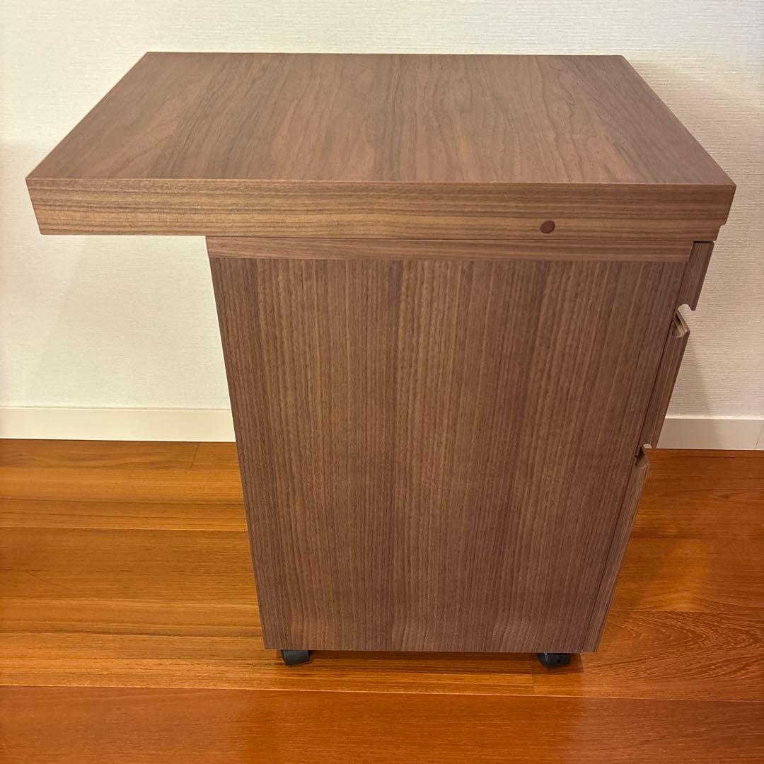 カリモク　ボナシェルタ デスクワゴン 奥行60cm用ST0057 ウォールナット