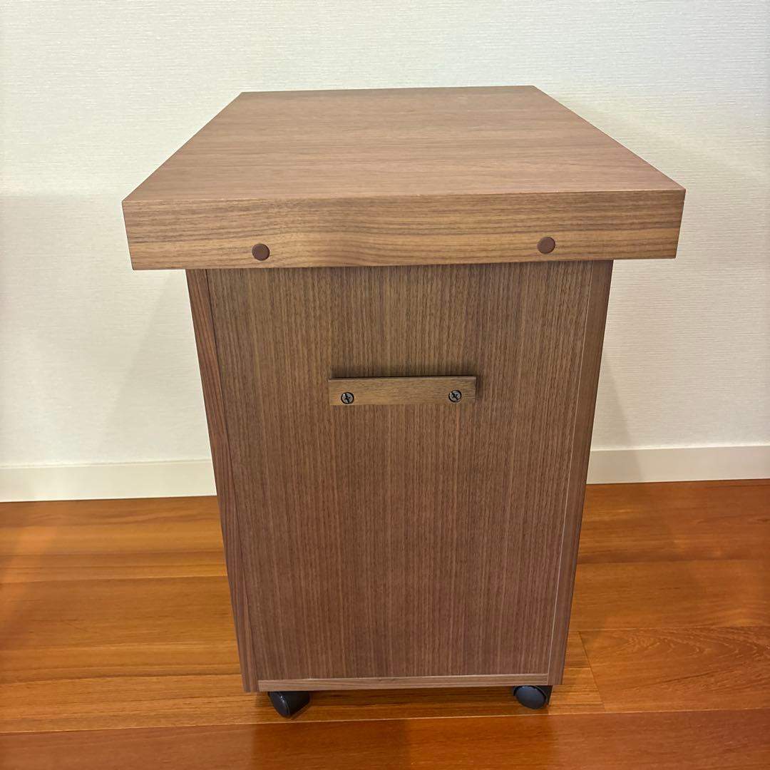 カリモク　ボナシェルタ デスクワゴン 奥行60cm用ST0057 ウォールナット