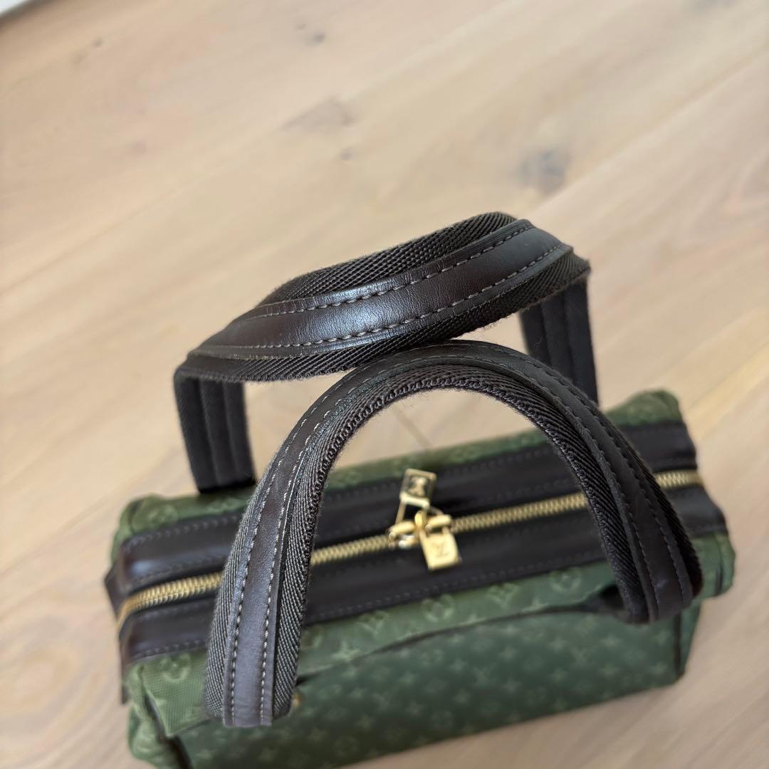 最終価格　ルイヴィトン ジョセフィーヌ　モノグラム　ボストンバッグ　グリーン