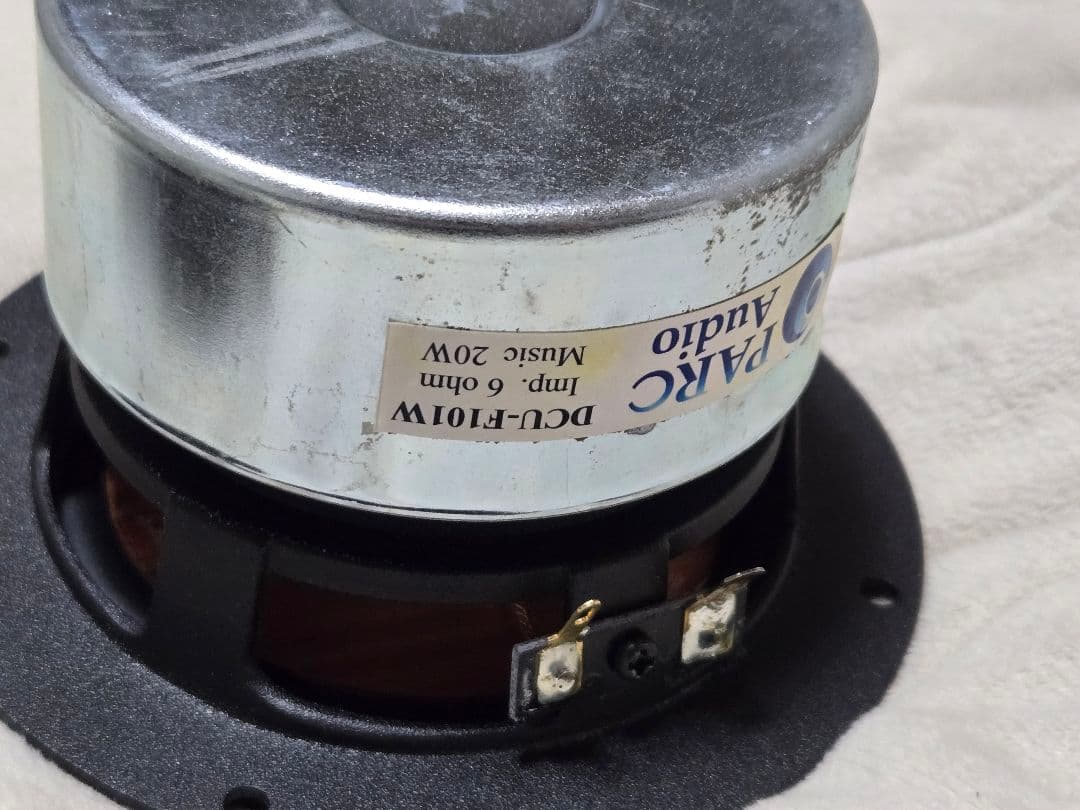 PARC Audio DCU-F121W フルレンジ1ペア新品未使用　長期保管品