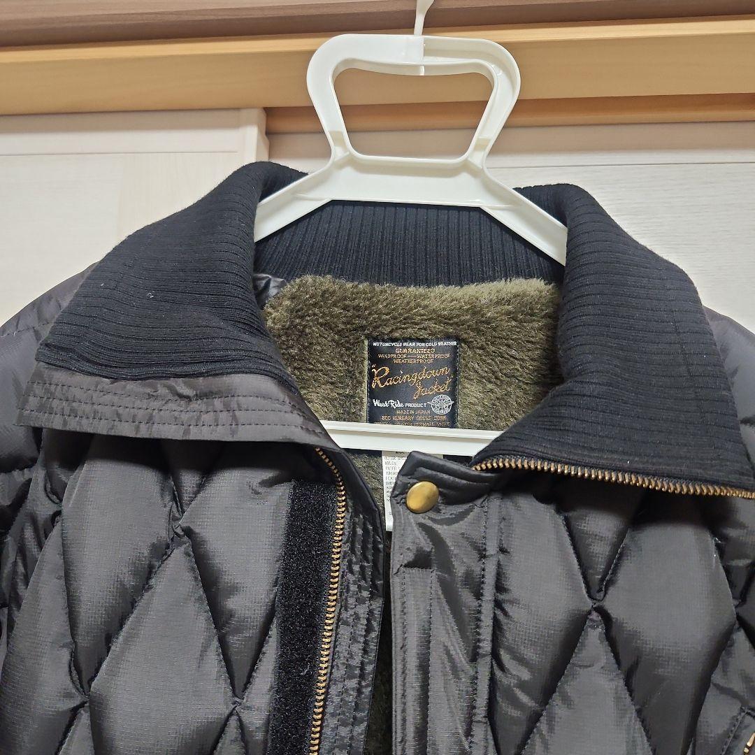 WESTRIDE　ウエストライド　レーシングダウンジャケットHJ-02黒Lサイズ