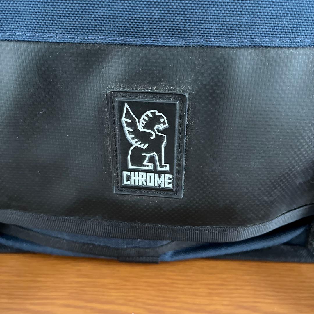 CHROME ライド・メッセンジャーバッグ ネイビー/ブラック